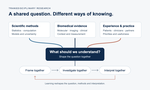 Transdisciplinary research: connecting knowledge, planning and improvement