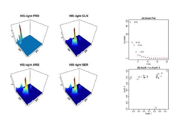Selected figure from Protein Structure Classification and Loop Modeling Using Multiple Ramachandran Distributions